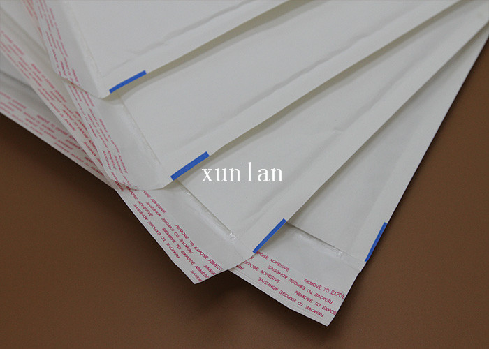 Self Adhesive Seal Shipping Bubble Mailers Recyclable With 2 Sealing Sides