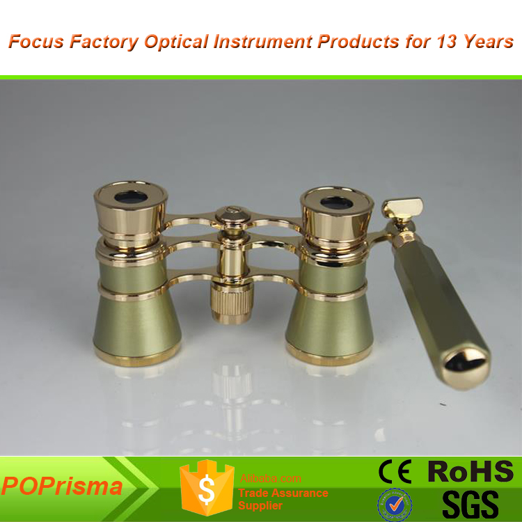 3X Magnification Antique Telescope Binoculars For Theater Indoor Viewing