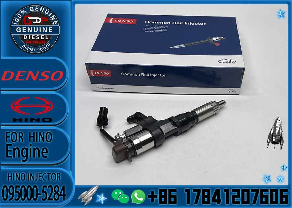Fuel Injector 095000-5281 095000-6810 095000-5284 for Hino J08 Engine