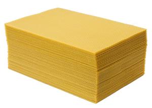  Grade A type Beeswax foundation sheet for Beekeeping Manufactures