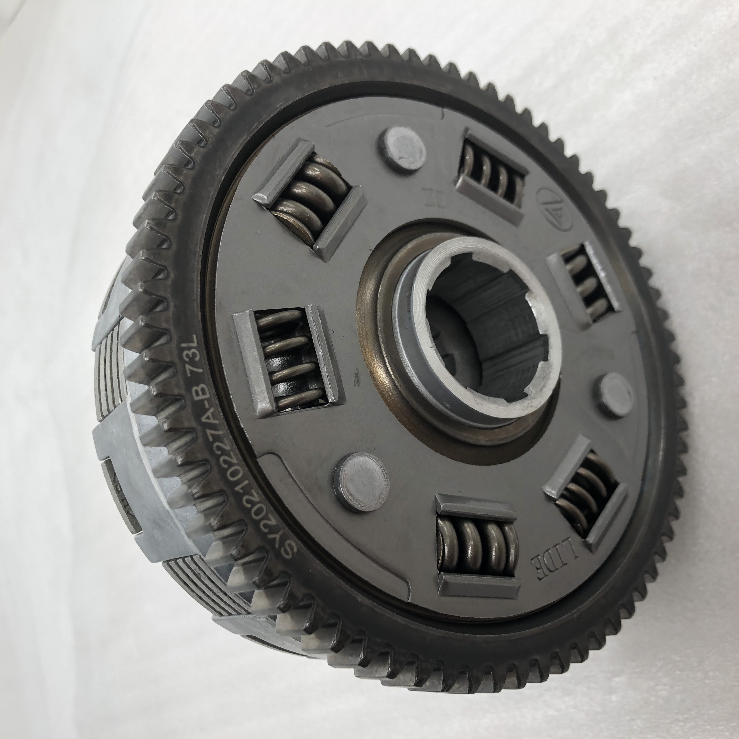 200cc Three Wheels Motorcycle Tricycle Engine Spare Parts Clutch Assembly 73T 5 Pillars 6 Pieces