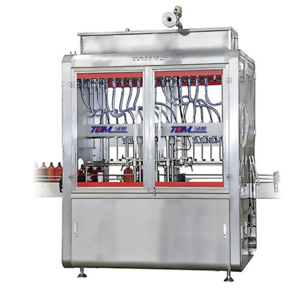 300—2000ml Beverage Edible Oil Food Detergent Level Control Filling Machine