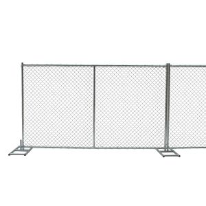 6ft x 12ft ,8ft x 12ft, 4ft x 12ft temporary chain link fence mesh 2"x2"/(50mm x