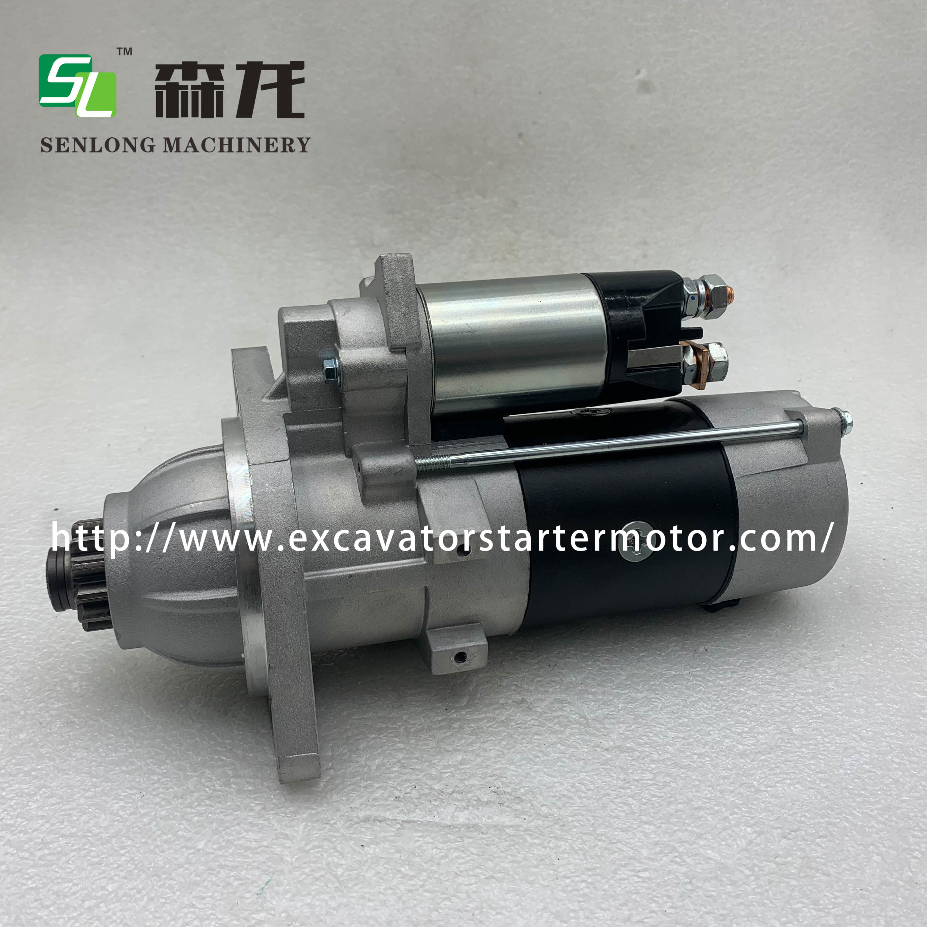24V 12T 7.0KW Excavator Starter Heavy Duty Truck Motor QDI2709A-PC 0708010-017 DG1A 4110/125Z 44DF3 6110/125G5