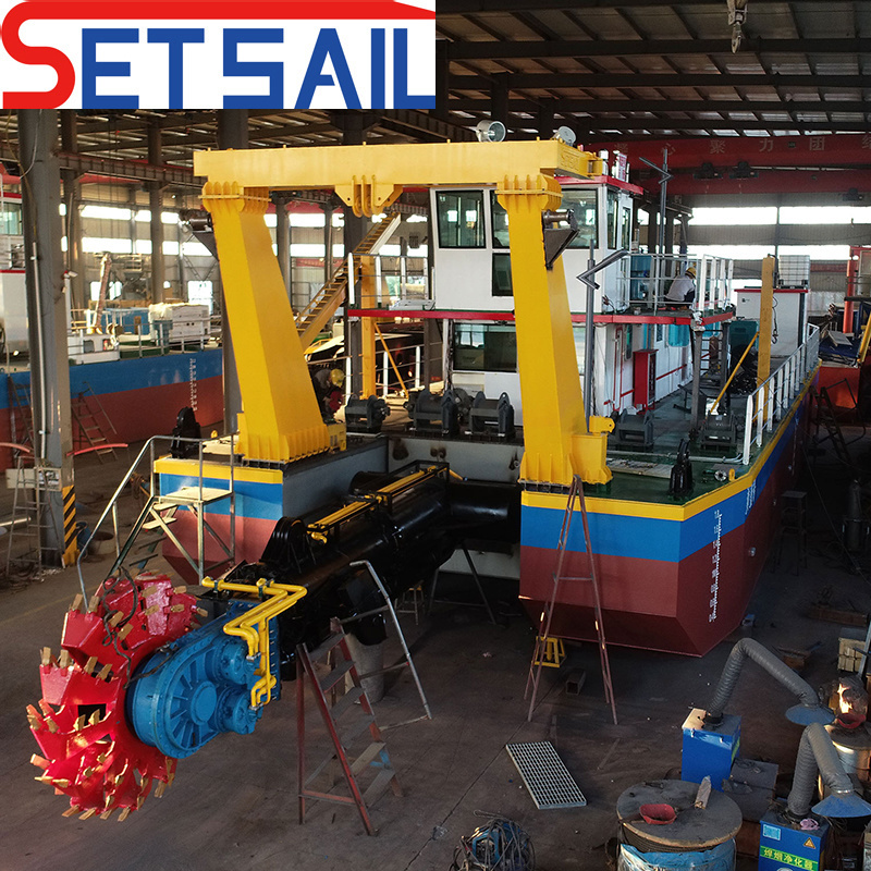 Low Price Mini River Jet Suction Sand Pump Ship Dredger for Sale
