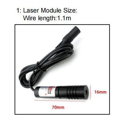 635nm 650nm Red Single Line Cross Line Laser Level for Clothing Cutting Bed Magnetization