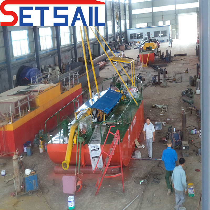 China Jet Suction Sand Dredger with Double Suction Head