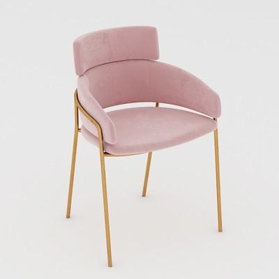 Instagram online celebrity Sofa chair dessert milk tea shop western food cafe