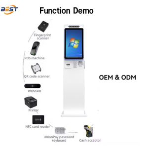 21.5/27 Inch Self-Service Kiosk with 1920X1080 Resolution and Intel Core I3/I5