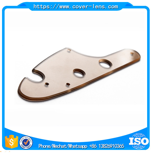 Manufacturer offering 2.5mm thickness tempered glass panel with holes cut