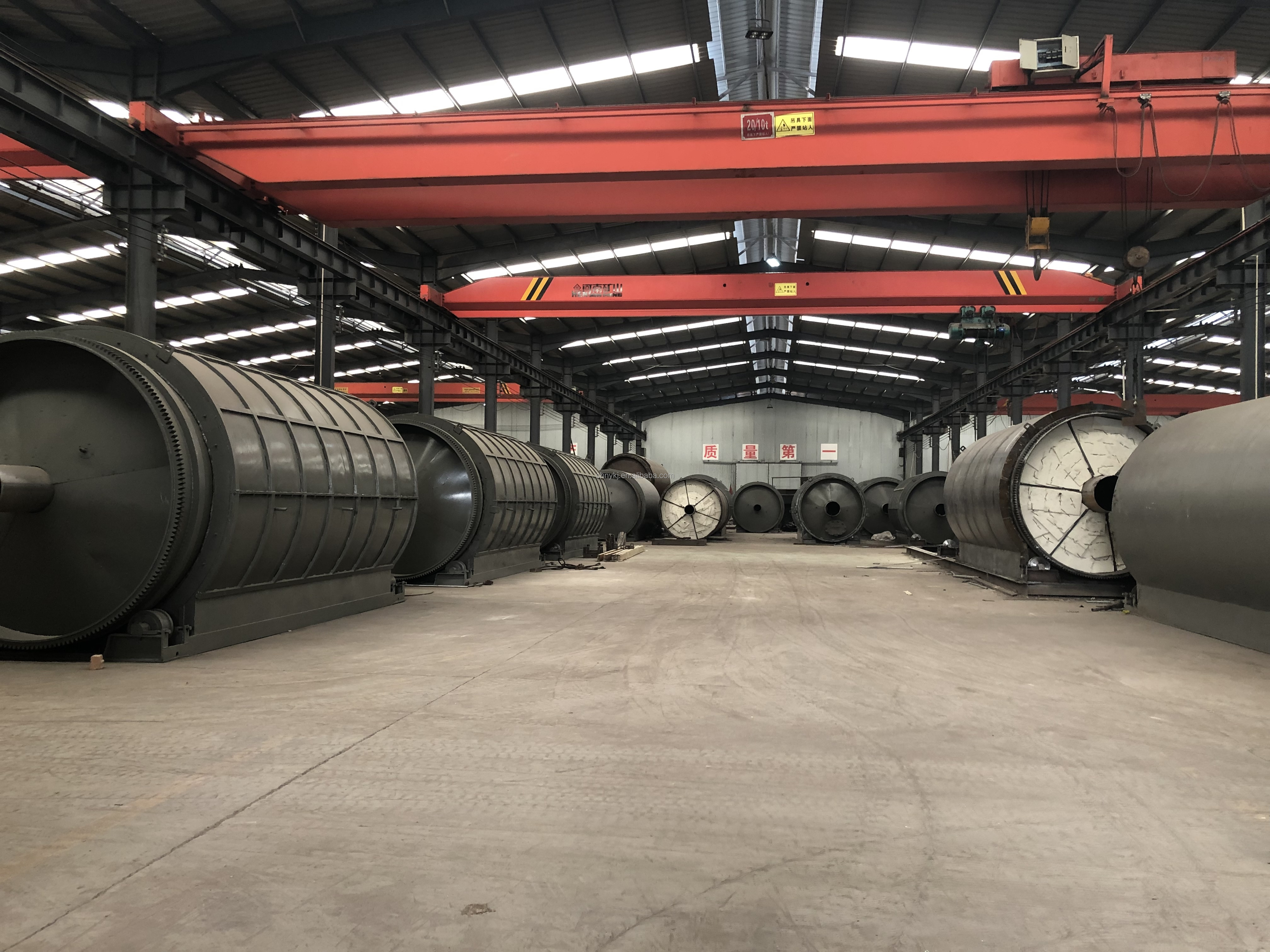 Direct Heating Method Tires to Furnace Oil Machine for Sustainable Production Process