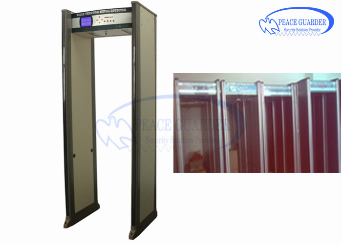 Capture Picture 24 Zones Walk Through Metal Detector With 255 Level Sensitivity