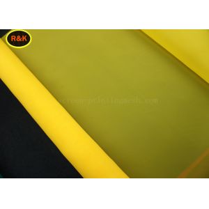 Low Elasticity Monofilament Screen Printing Mesh / Monofilament Polyester