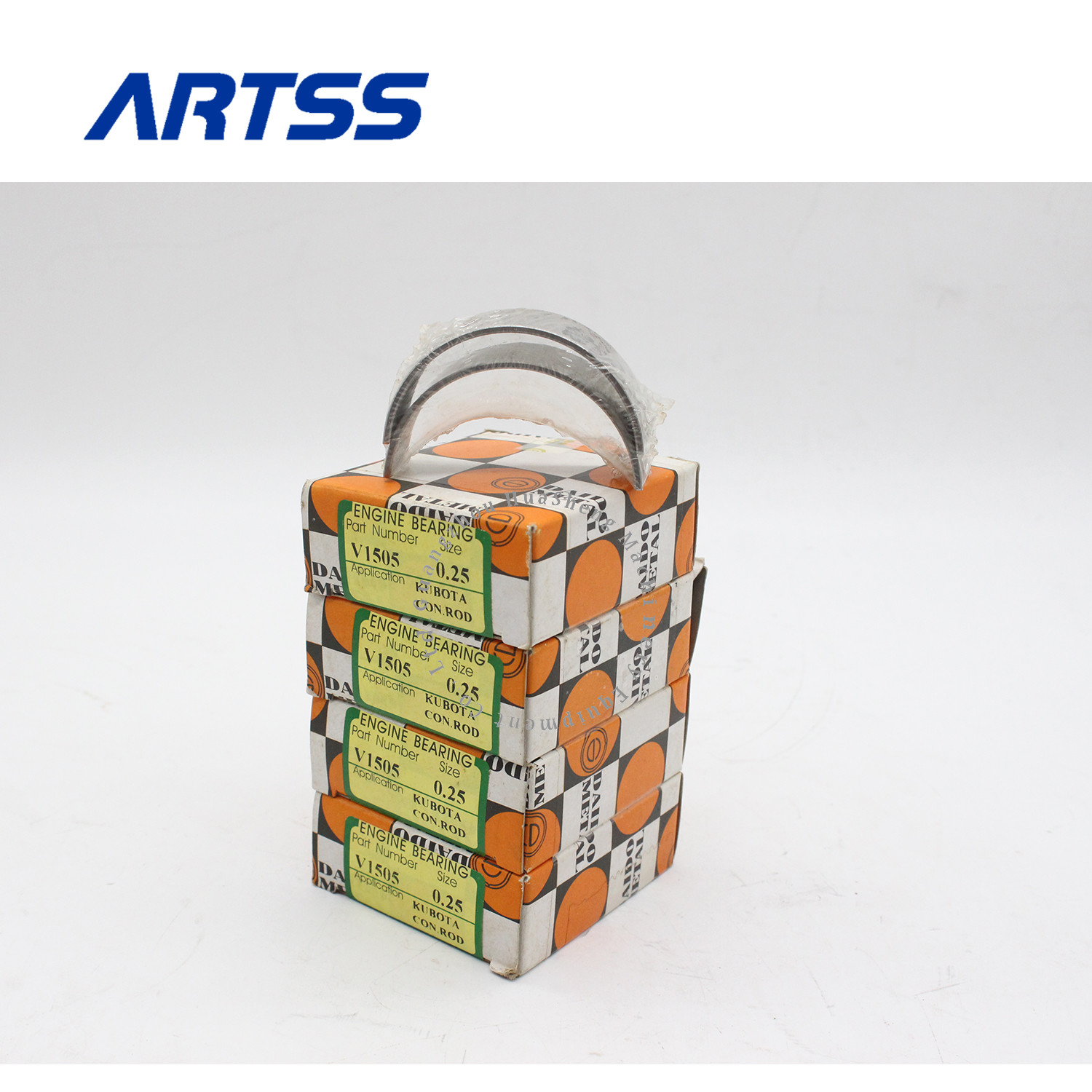 Japan DAIDO Diesel Engine Parts V1505 Engine Main & Con Rod Bearing For Excavator Kubota Spare Parts