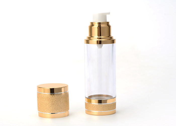 Airless Cosmetic Pump Bottle , Hotel Plastic Cosmetic Bottles For Personal Care