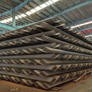 600X355X7 U Z Shape Type Sy295 Sy390 Hot Rolled Mild Interlocking Larsen Profile