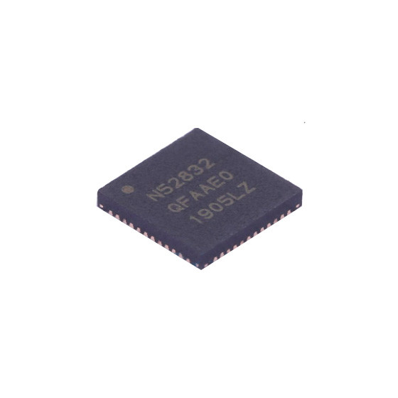  NRF52832-QFAA-R IC Electronic Components Bluetooth v5.0 (BLE) SMART SOC IoT 2Mbps 3V 48-Pin QFN EP T/R Manufactures