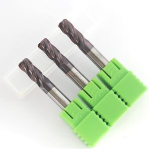  2mm 3mm 1/16&quot; CNC End Mill 5/16&quot; Radius Mill Bit HRC60 4 Flute RLD Tools Manufactures