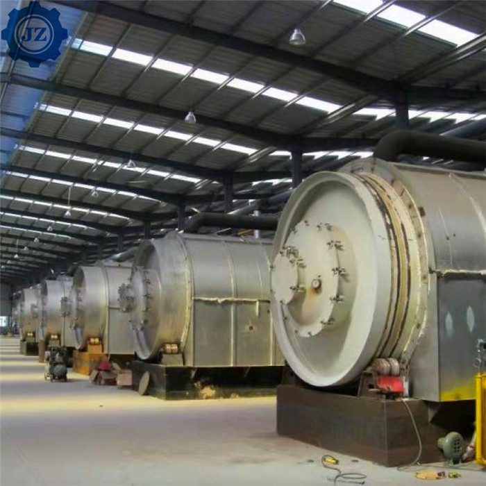 30t 30 Ton Fully Continuous Tyre Pyrolysis Plant Waste Tire To Fuel Oil Machine