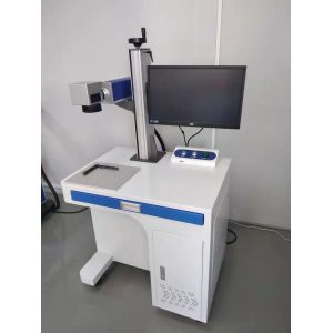0.01mm Fiber Laser Marking Machine 30W 50W Laser Engraving Machine For