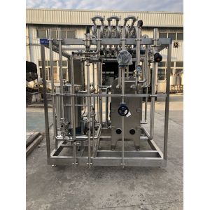 High Capacity 0.5-20L/H Pasteurizer For Milk/Fruit Jucie/Sauce Processing Line