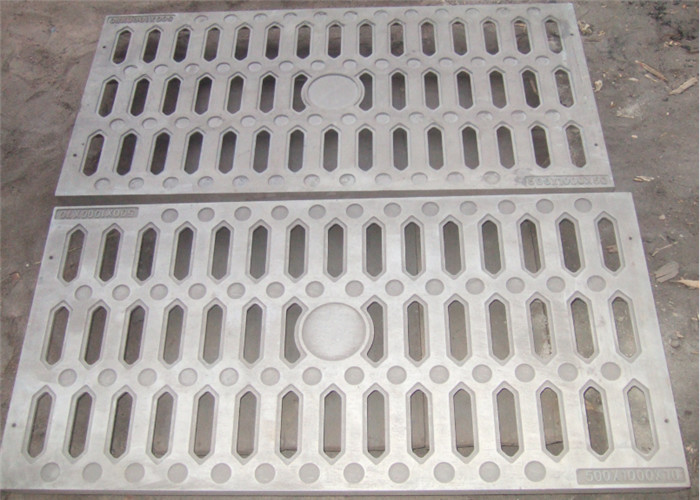 Light Duty Cast Iron Gully Grate Shock Absorption EN1433 400mm X 600mm