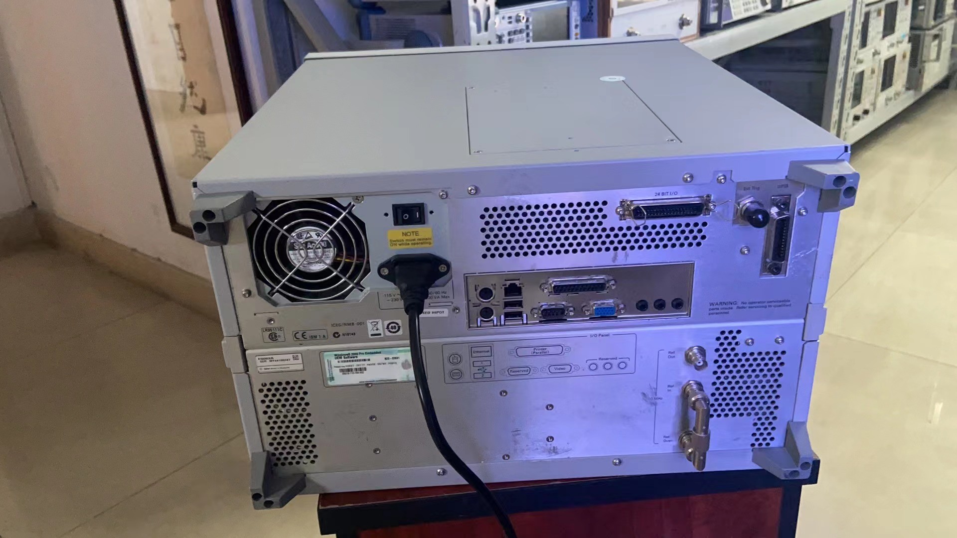 Agilent Keysight E5052A Signal Source Analyzer 10 MHz - 110 GHz Phase Noise Measurement