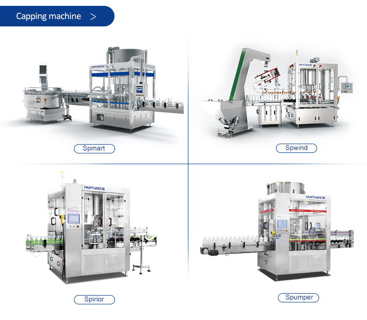 Touch Screen Control 380V Automatic Bottle Capping Machine