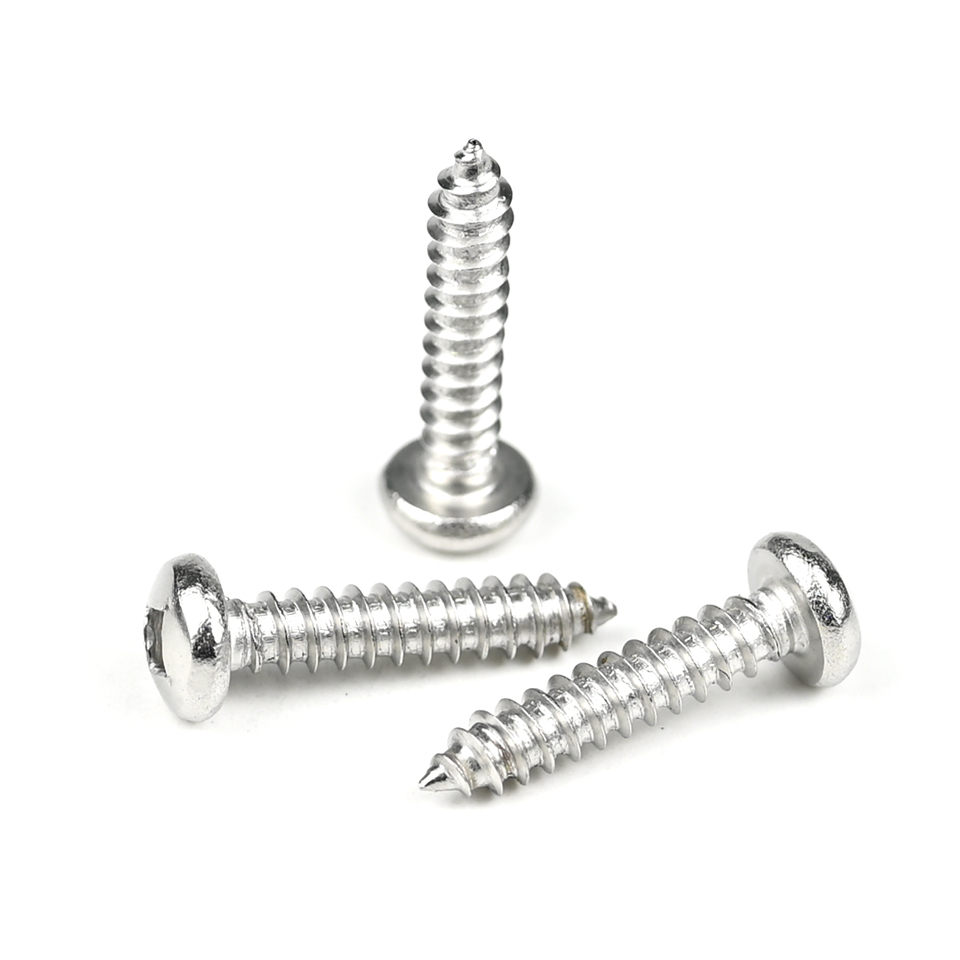 8x20mm Stainless Steel Square Drive Self Tapping Screws for INCH Measurement System