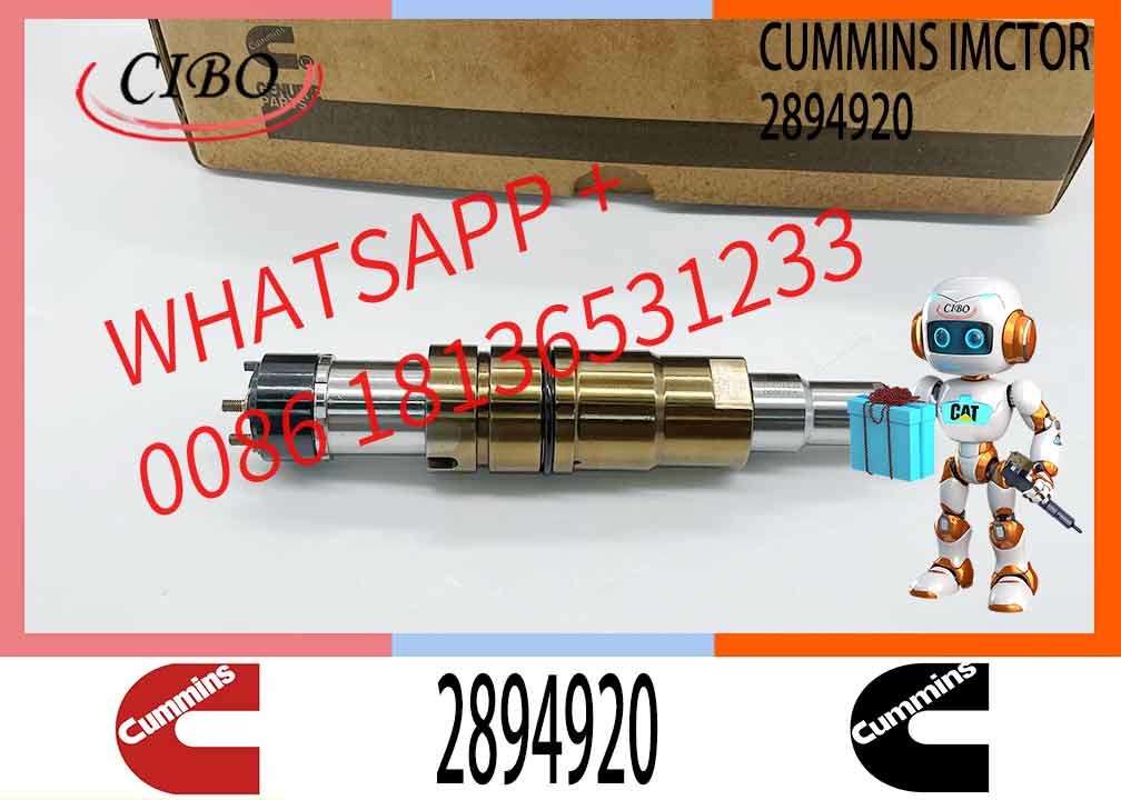 Neutral fuel Injector 5579415 2894920 2872405 for Cum-mins ISX15 QSX15