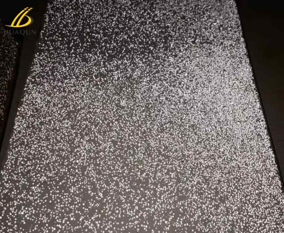 HUA QUN Transparent Road Glass Beads , Reflective Glass Beads For Paint