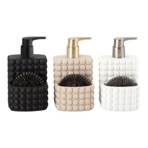 2N1 Polyresin Kitchen Utility Caddy Multi-Function With Dot Pattern