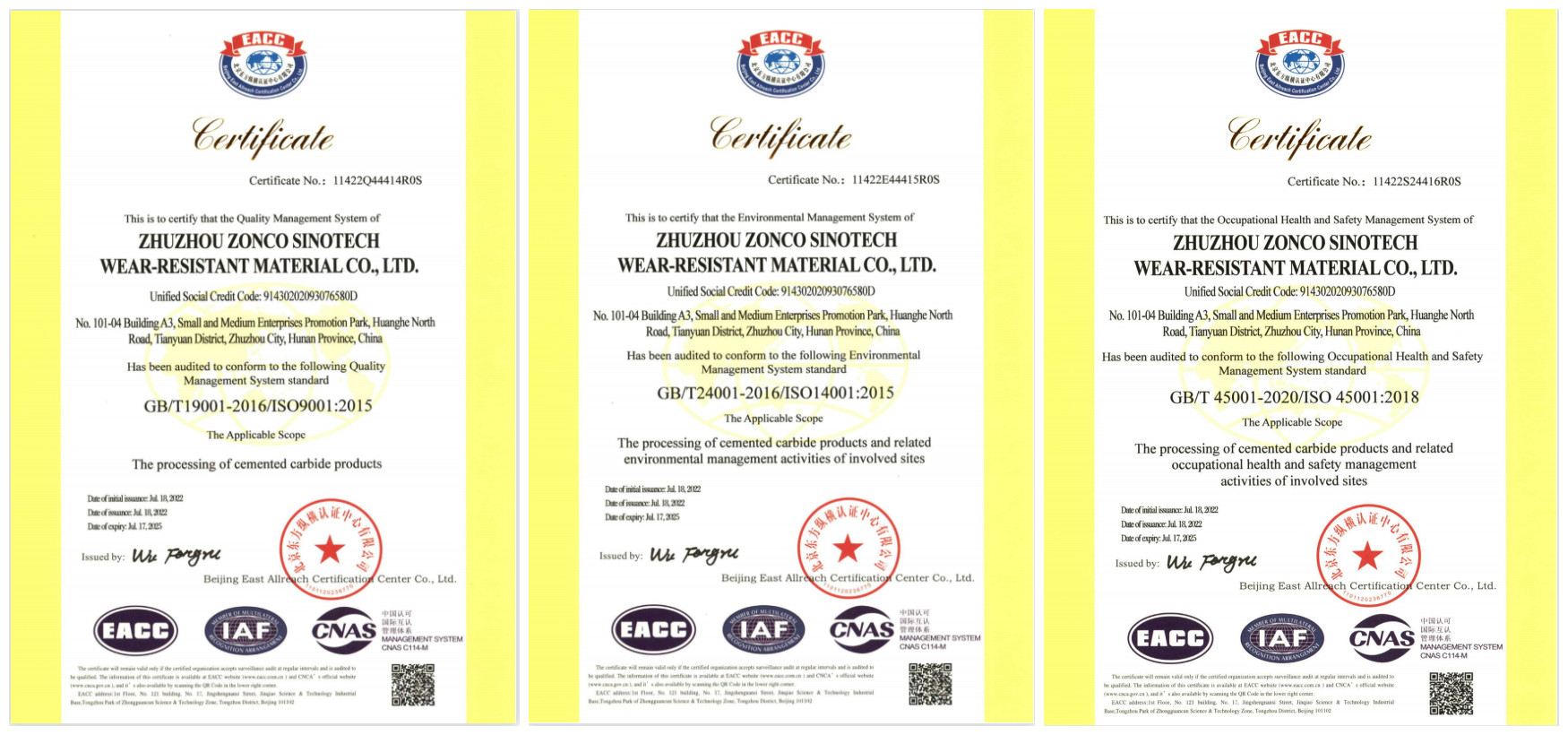 High Stability Radial Tc Bearing Tungsten Carbide Tiled Bearing For Mud Motor