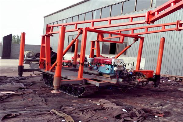 Hole Crawler Pneumatic Water Well Drill Rig / DTH Hard Rock Geology Drill