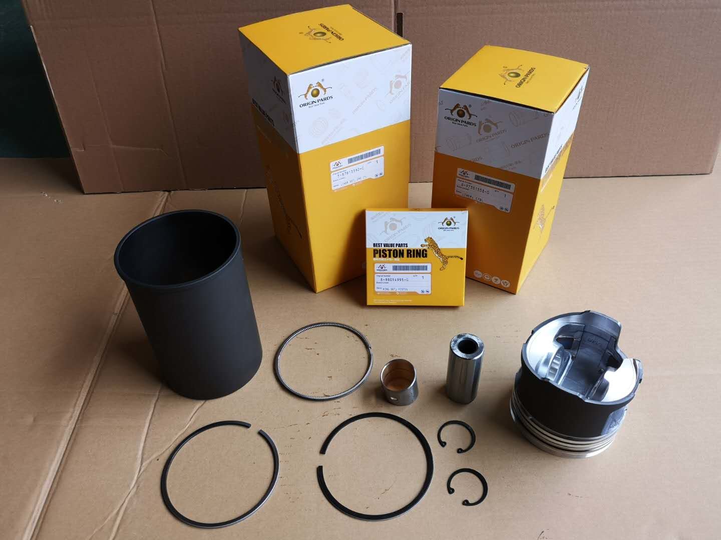 5878133922 4HG1 Liner Set For ISUZU NPR Parts Light Truck High Efficiency Engine Repair Kit