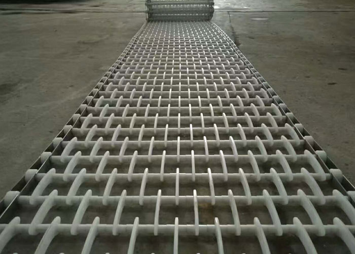 Durable Chain Drive Furnace Conveyor Belt For Restaurant Dishwasher Heavy Load