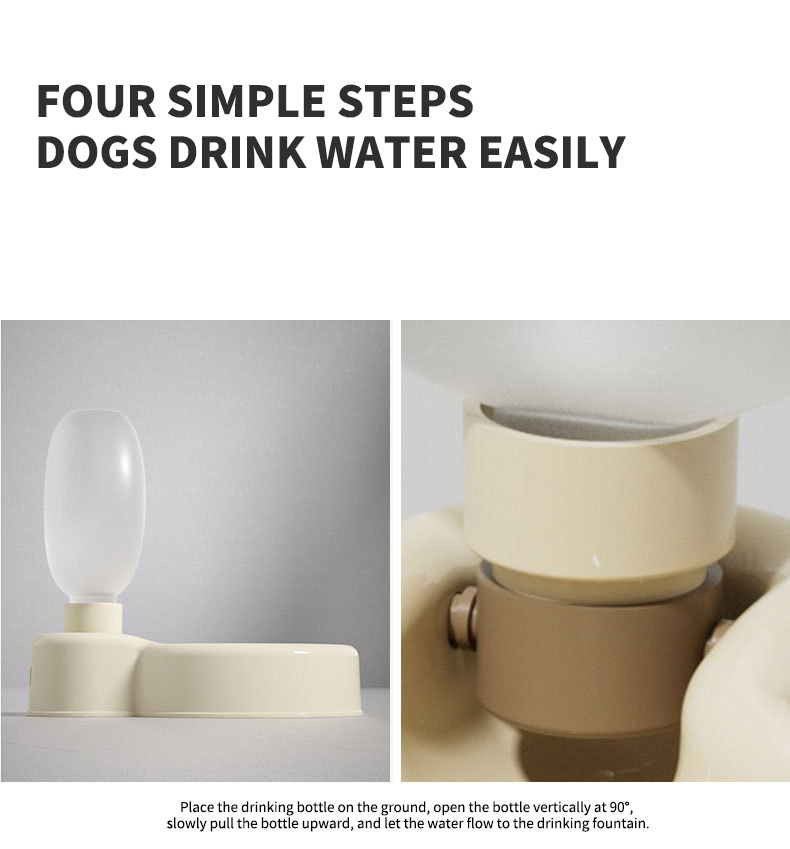 350ml 500ml Portable Dog Water Feeder Foldable Pet Drink Bottle Sealed Design