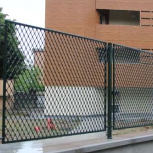  Custom Grating Expanded Metal Stretched And Punching Process Hexagonal Hole Type Manufactures