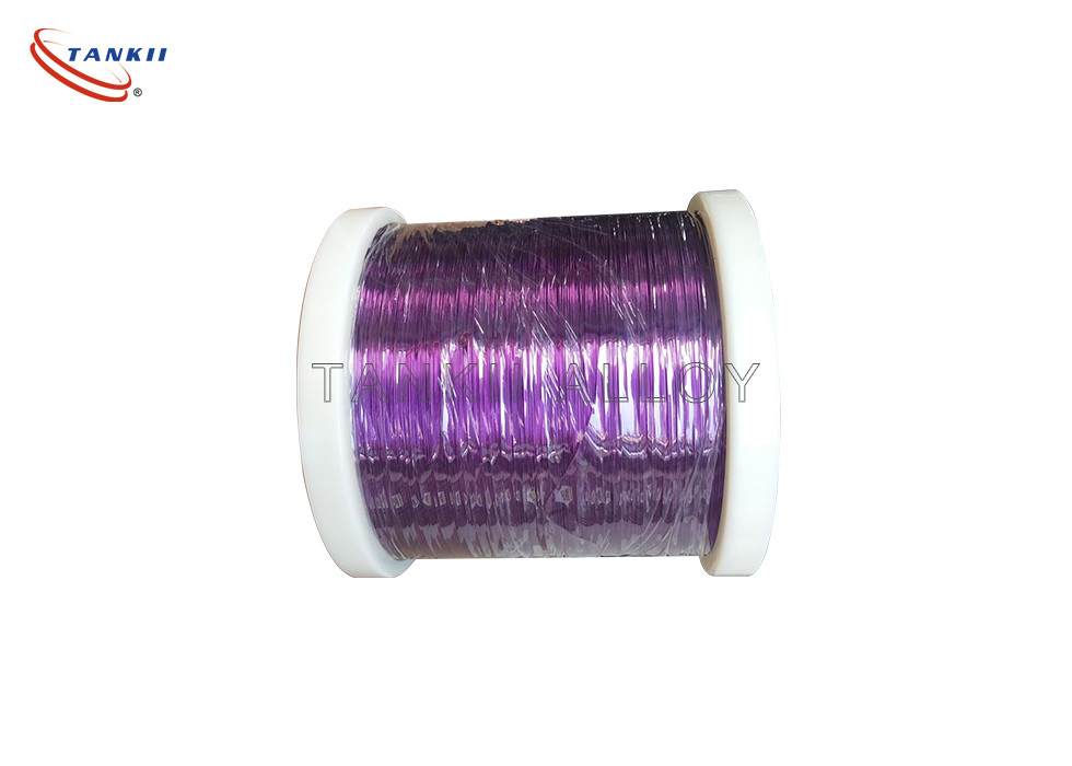 0.2mm Color Solderable Enamelled Copper Wire , Decoration Pure Copper Varnished Wire