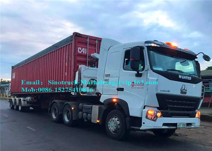 10 Wheeler 20ft 40ft Container Side Lifter / Container Side Loader Trailer ISO Approval