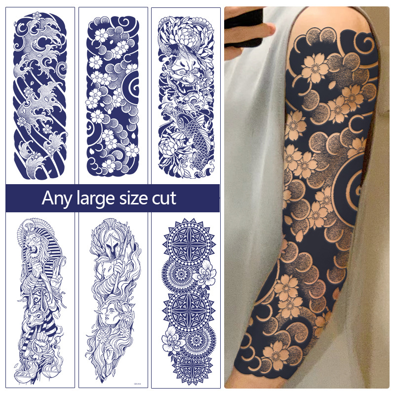 175/185gsm Direct Waterproof Inkjet Printer Temporary Tattoo Sticker Paper White Paper