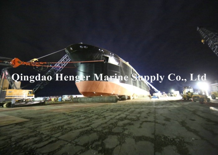 Heavy Lifting D0.5-4.5 Ship Launching Airbags Salvage Aid Airbags
