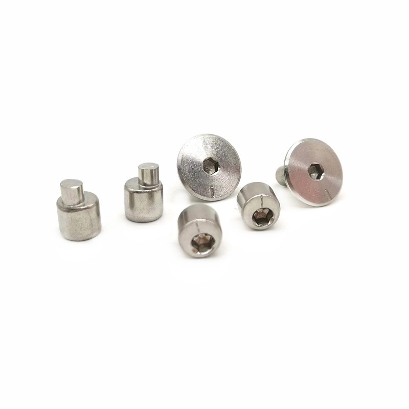 Factory Wholesale Custom Hexagon Eccentric Rivet Inner Plum Hexagon Eccentric Rivet
