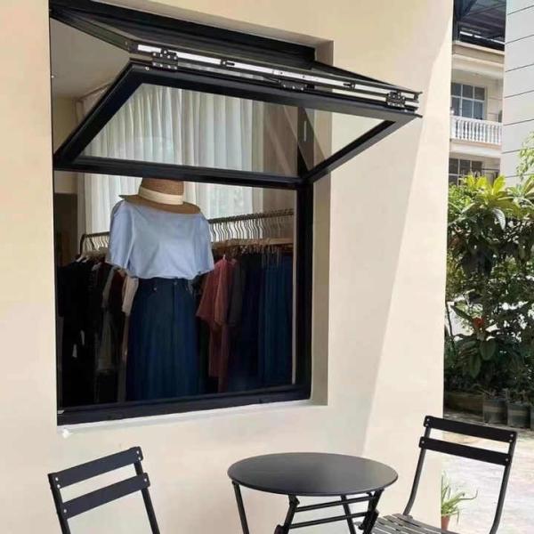 Quality Basement Egress Folding Windows - Emergency Exit Compliant for sale