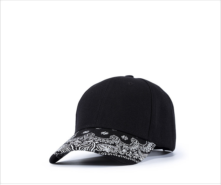Adult 58cm Printed Cotton Advertising Baseball Caps Metal Strap