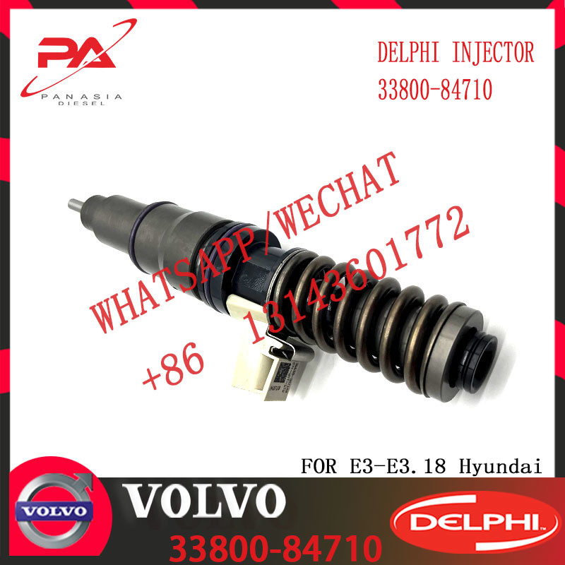 Diesel Fuel Injector BEBE4L01002 BEBE4L01102 For HYUNDAI L Engine Parts 33800-84710 Fuel Injector Repair Kit