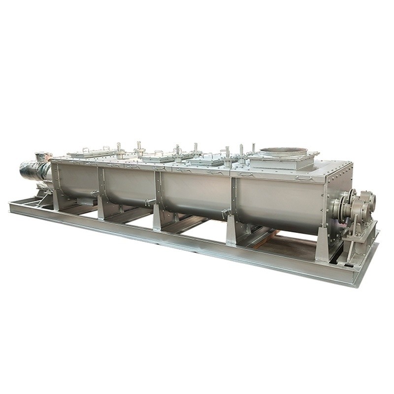 Fire Resistant High Efficiency Thermal Screw Conveyor with Customized Transmission System