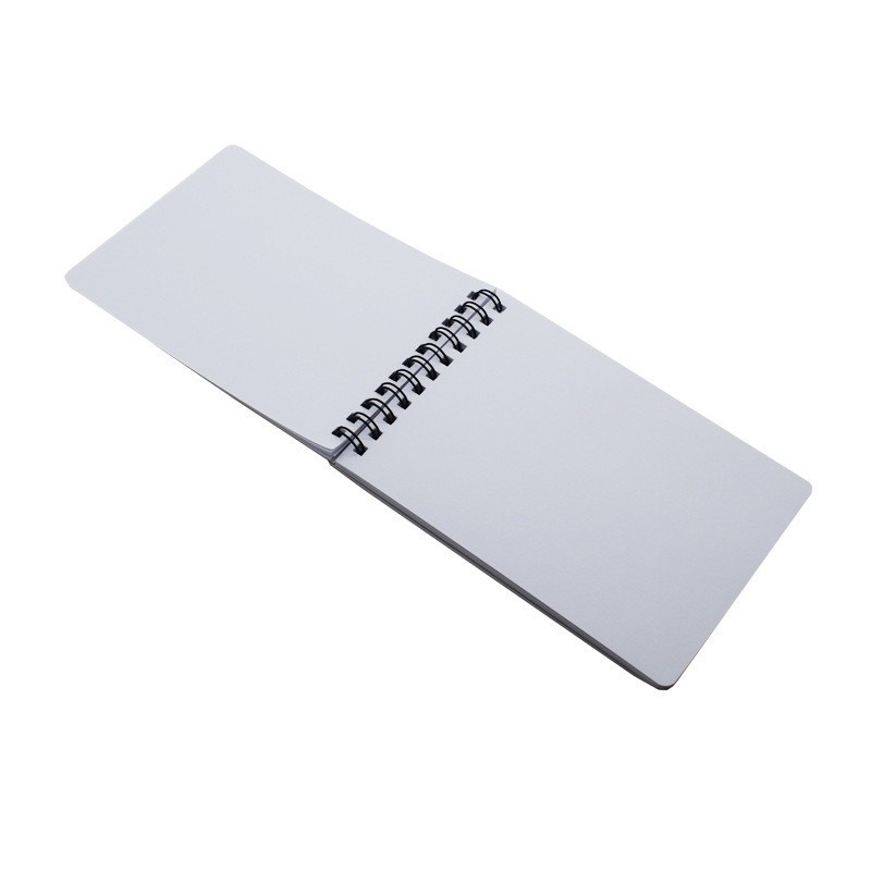 DIY Double-Sided Printed Sublimation Coil Notebook A6 Vertical Blank Note Book PET Plastic