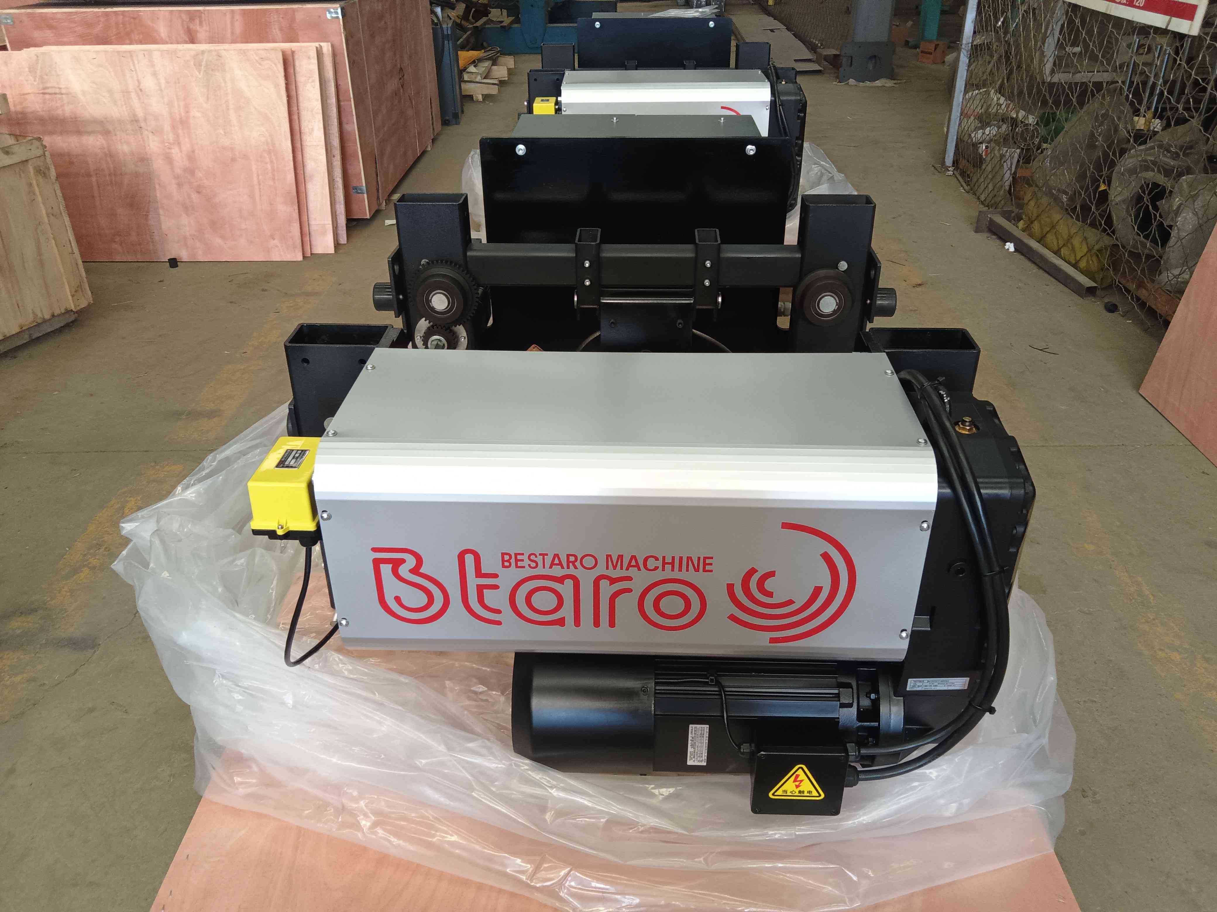 European Type 3 Ton Electric Hoist Wire Rope For Overhead Crane