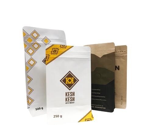 Wholesales Custom Shape Printed Heat Seal Food Tea coffee Plastic Bag With Logo Good Printing